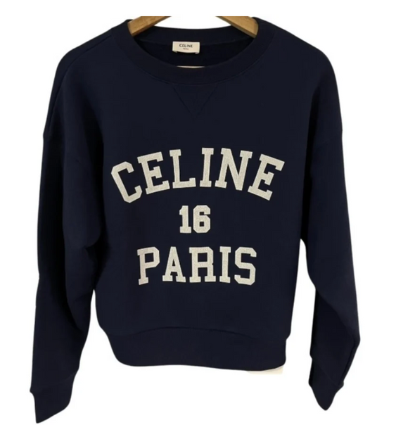 CELINE PARIS 16 スウェットシャツ