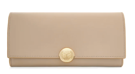 LOEWE ぺブル コンティネンタル ウォレット(シャイニーナパ LOEWE ぺブル コンティネンタル ウォレット(シャイニーナパ