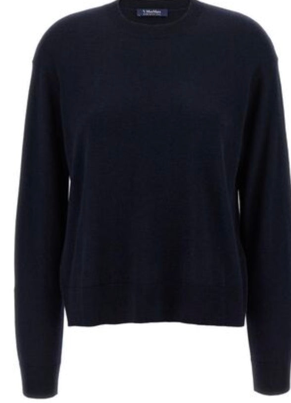 S MAXMARA  ニット ネイビー