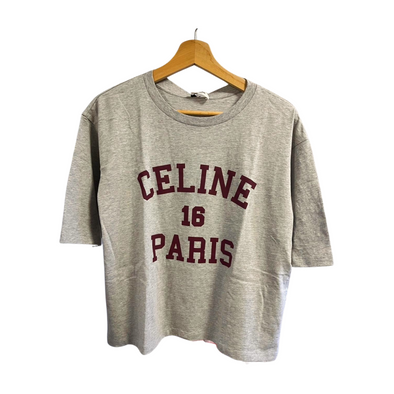 CELINE　PARIS ルーズTシャツ / コットンジャージー
