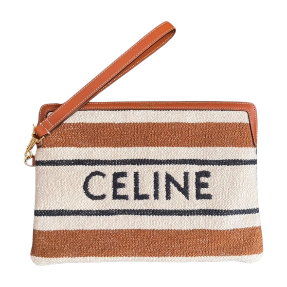 CELINE　ロゴ クラッチ バッグ 未入荷