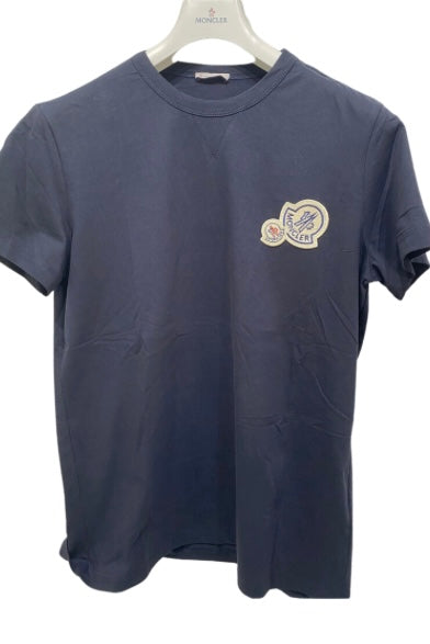 MONCLER ダブルワッペン　Tシャツ　2021年モデル　
