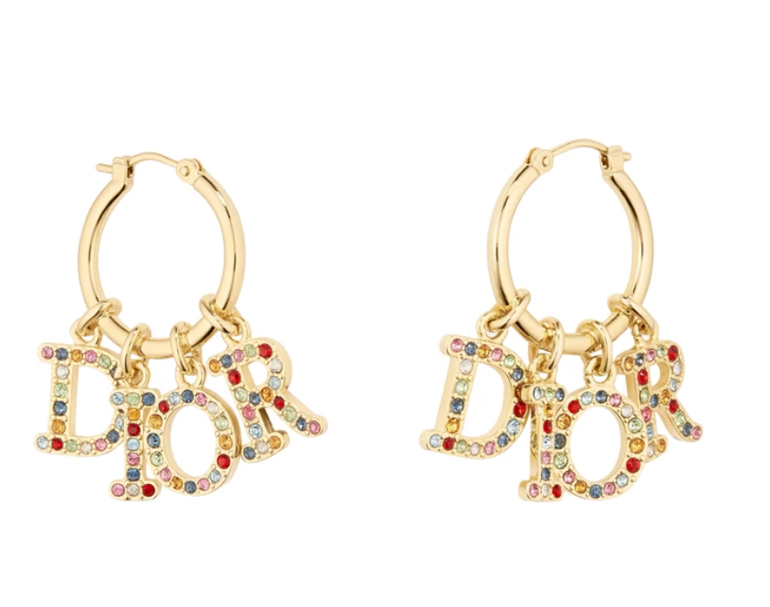 DIOR ディオール DIO(R)EVOLUTION EARRINGS ロゴピアス